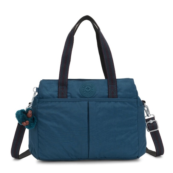 Kipling | Gianna Legion Blue novelty web satchel - Picture 6 of 10